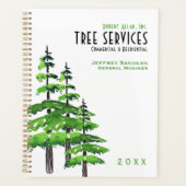 Professionele Tree Services Business Planner (Voorkant)