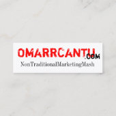 Professionele uitgeruste laptop mini visitekaartje (Achterkant)