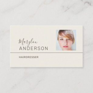 Professionele UNISEX (FOTO INSERT) - Visitekaartje