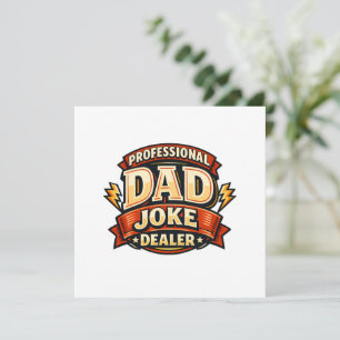 Professionele Vadergrapjeshandelaar Funny Vaderdag Kaart