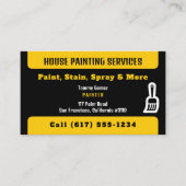 Professionele verf | Verf Visitekaartje (Voorkant)