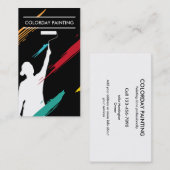 Professionele verf visitekaartje (Voorkant / Achterkant)