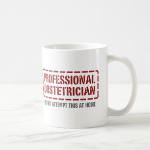 Professionele verloskundige koffiemok