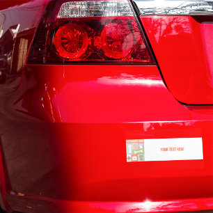 Professionele veterinaire pictogrammen ontworpen bumpersticker