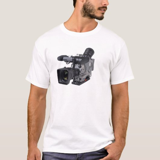 professionele videocamera t-shirt (Voorkant)