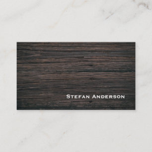 Professionele visitekaartje houten textuur