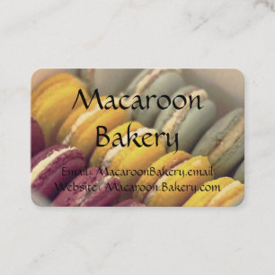 Professionele Visitekaartjes - Macaroon Banketbakk