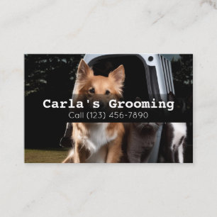 Professionele Visitekaartjes Mobiele Pet Grooming