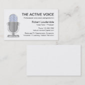 Professionele Visitekaartjes van de Actor van de S (Voorkant / Achterkant)