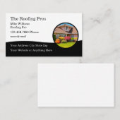 Professionele Visitekaartjes voor dakbedekking (Voorkant / Achterkant)