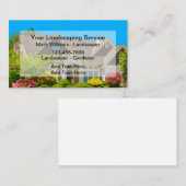 Professionele Visitekaartjes voor landschapsarchit (Voorkant / Achterkant)