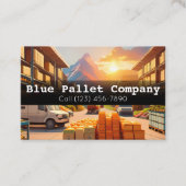 Professionele Visitekaartjes voor Pallet en Online (Voorkant)