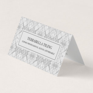 Professionele vloeren en tegels visitekaartjes