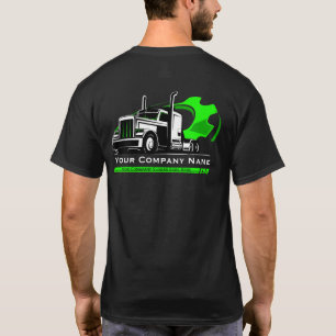Professionele Vrachtwagen Transportbedrijf Reparat T-shirt