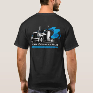 Professionele Vrachtwagen Transportbedrijf Reparat T-shirt