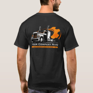 Professionele Vrachtwagen Transportbedrijf Reparat T-shirt