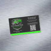 Professionele vrachtwagentransportbedrijf QR-code Magnetisch Visitekaartje (Voorbeeld)