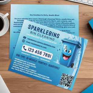 Professionele vuilreiniging flyer