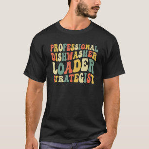 Professionele wasmachine met lader t-shirt