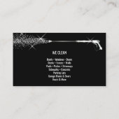 Professionele wasmiddeldruk visitekaartje (Achterkant)