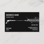 Professionele wasmiddeldruk visitekaartje (Voorkant)