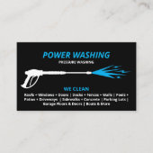 Professionele wasmiddeldruk visitekaartje (Voorkant)