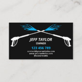 Professionele wasmiddeldruk visitekaartje (Achterkant)