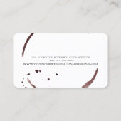 Professionele Waterverf van windenergie Visitekaartje (Achterkant)