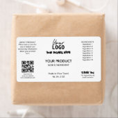 Professionele witte bad en lichaam product labels (Insitu)