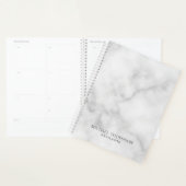 Professionele witte marmer planner (Display)