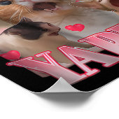 Professionele Yapper Cat Funny Meme Poster (Hoek)