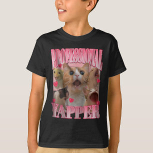 Professionele Yapper Kat Grappig Vreemd Specifiek T-shirt