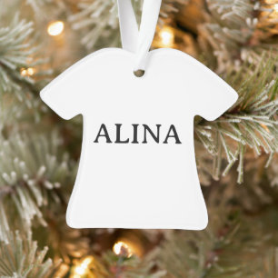 Professionele Zakelijke Acryl Shirt Ornament