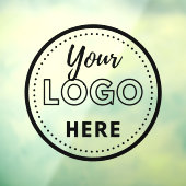 Professionele zakelijke Logo Modern Company Raamsticker (Vel 3)