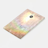 Professionele zakelijke neutrale gekleurde Logo 4x Post-it® Notes (Schuin)