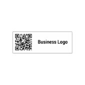 Professionele Zakelijke QR Code Zakelijke Logo Zelfinktende Stempel (Design)