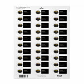 Professionele Zware Bouwmaterialen Constructie Maa Etiket (Full Sheet)