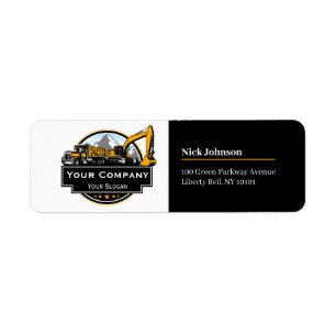 Professionele Zware Bouwmaterialen Constructiebedr Etiket