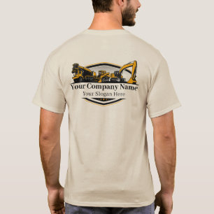 Professionele Zware Bouwmaterialen Constructiebedr T-shirt
