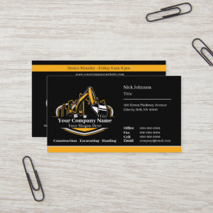 Professionele Zware Bouwmaterialen Constructiebedr Visitekaartje