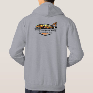 Professionele Zware Bouwuitrusting Constructiebedr Hoodie