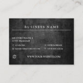 Professionelle Contactkaartje (Achterkant)