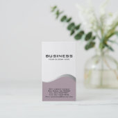 Professionnel - cartes de visite (Debout devant)