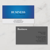 Professionnel - cartes de visite (Devant / Derrière)