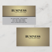 Professionnel - cartes de visite (Devant / Derrière)