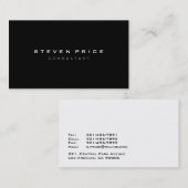 Professionnel - cartes de visite (Devant / Derrière)