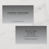 Professionnel - Cartes de visite (Devant / Derrière)