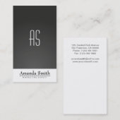 Professionnel - cartes de visite (Devant / Derrière)