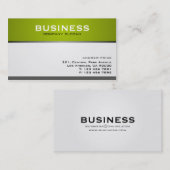 Professionnel - cartes de visite (Devant / Derrière)