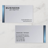 Professionnel - cartes de visite (Devant / Derrière)